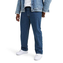 Load image into Gallery viewer, Levi's Men's Big &amp; Tall 505 Regular Fit Jeans, Dark Stonewash, 44W x 30L
