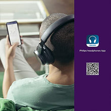 Load image into Gallery viewer, Philips H9505 Hybrid Active Noise Canceling (ANC) Over Ear Wireless Bluetooth Pro-Performance Headphones, Comfort Fit and 27 Hours of Playtime, Dual Device Connect, Alexa Built-in, TAH9505BK
