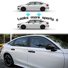 Load image into Gallery viewer, Thenice for Honda Civic 2022 Door Handle Cover Exterior Decoration for 11th Gen Civic Sedan Hatchback with Auto Lock -Black
