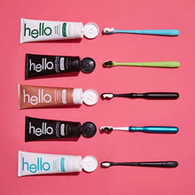 Load image into Gallery viewer, hello Manual Adult Toothbrush With Reusable Charcoal Modern Aluminum Handle &amp; 4 Soft Replacement Heads, Bpa-free, 4 count
