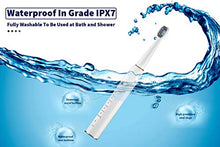 Load image into Gallery viewer, Sonic Electric Toothbrush for Adults, Whitening Cleaning Electronic Toothbrush Rechargeable Vibrating Toothbrush with 4 Dupont Brush &amp; 1 Face Brush, Smart Timer and Pressure Sensor
