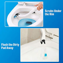 Load image into Gallery viewer, Effacera Disposable Toilet Bowl Cleaning Paper Bulk, Toilet Wand Fresh Refills for Bathroom Scrubber Cleaning Supplies - 36 Refills
