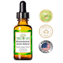 Load image into Gallery viewer, Hyaluronic Acid Serum for Face - DOUBLE SIZE (2oz) Hyaluronic Acid Moisturizer for Skin

