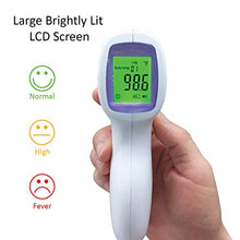 Load image into Gallery viewer, No-Touch Temporal/Forehead Infrared Thermometer
