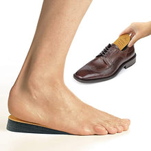 Load image into Gallery viewer, SIIHEA Adjustable Heel Lifts for Shoes, 1/4'' Height Increase Insoles for Achilles Tendonitis, Heel Pain, Leg Length Discrepancy, Plantar Fasciitis, Shoe Lifts for Men, Women(Small (1Pair), Brown)

