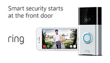 Load image into Gallery viewer, Ring Video Doorbell (1st Gen) – 720p HD video, motion activated alerts, easy installation – Satin Nickel
