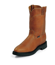 Load image into Gallery viewer, Justin Men's Conductor Electrical Hazard Pull-On Work Boot Soft Toe Copper 10.5 D(M) US
