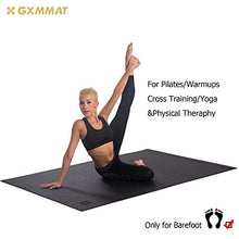 Load image into Gallery viewer, Gxmmat Large Yoga Mat 72"x 48"(6'x4') x 7mm for Pilates Stretching Home Gym Workout, Extra Thick Non Slip Anti-Tear Exercise Mat, Use Without Shoes
