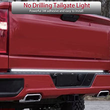 Load image into Gallery viewer, NEW SUN 60" LED Tailgate Brake Light Bar for Truck Trailer Quadruple Row Strip with Red Brake White Reverse Sequential Amber Turning Signals Strobe Lights
