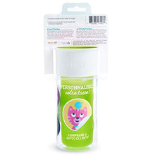 Load image into Gallery viewer, Munchkin Miracle 360 Insulated Sippy Cup, Includes Stickers to Customize Cup, 9 Ounce, Green
