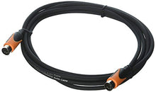 Load image into Gallery viewer, Roland 10ft MIDI Cable-Black Series, DIN connectors, 10 feet (RMIDI-B10)
