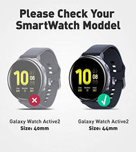 Load image into Gallery viewer, SUPCASE [Unicorn Beetle Pro] Series Case for Galaxy Watch Active 2, Rugged Protective Case with Strap Bands for Galaxy Watch Active 2 [44mm] 2019 Release (Black)
