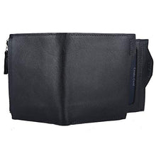 Load image into Gallery viewer, Erasmus Wallet for Men RFID Blocking Leather, ID Window, Bifold Zipper Wallet, Extra Capacity Travel Wallet, Gift box
