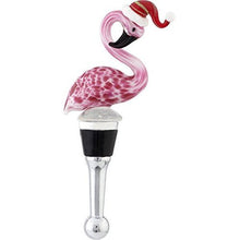 Load image into Gallery viewer, LS Arts Christmas Bottle Stoppers (Christmas Flamingo)
