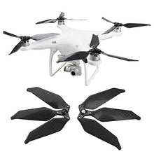 Load image into Gallery viewer, O'woda Foldable Carbon Fiber Tri-Blades Propellers Low-Noise Quick Release CW &amp; CCW Props for DJI Phantom 3 Standard/Professional/Advance / 3SE Drone Accessories
