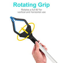 Load image into Gallery viewer, Grabber Reacher Tool for Elderly, 32" Foldable Picker Upper Grabber, Long Handy Mobility Aids, Reaching Assist Tool for Trash Claw Pick up, Litter Picker, Garden Nabber, Arm Extension (Mazarine2)
