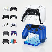 Load image into Gallery viewer, OAPRIRE Universal Dual Controller Holder for PS4 PS5 Xbox One Switch, Controller Stand Gaming Accessories, Build Game Fortresses
