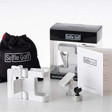 Load image into Gallery viewer, SelfieGOLF Record Golf Swing - Cell Phone Holder Golf Analyzer Accessories | Winner of The PGA Best Product | Selfie Putting Training Aids Works with Any Golf Bag and Alignment Stick
