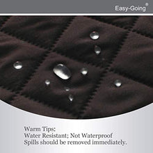 Load image into Gallery viewer, Easy-Going Sofa Slipcover Reversible Sofa Cover Water Resistant Couch Cover Furniture Protector with Elastic Straps for Pets Kids Children Dog Cat(Sofa, Chocolate/Beige)
