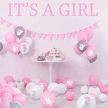 Load image into Gallery viewer, 45 Pieces 12 Inch Elephant Latex Balloon Little Peanut Baby Shower Elephant Balloon for Baby Boy Girl Elephant Animal Themed Birthday Party Supplies Indoor Outdoor Decor (Pink)

