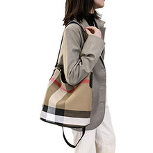Load image into Gallery viewer, ONEYES Tote bag for Women Handbags for teen girls Shoulder bag tote handbags for girls Crossbody bags for teens Work bags (Black)
