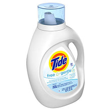 Load image into Gallery viewer, Tide Free &amp; Gentle Liquid Laundry Detergent, 64 loads

