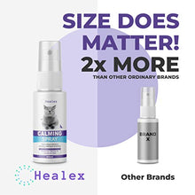 Load image into Gallery viewer, Healex Cat Calming Spray for Cats | Purrfect to Reduce Your Pet’s Anxiety or Aggression | Pheromones for Cats &amp; Cat Anxiety Relief | Cat Calming Products for Kittens | 2-Month Relief, 60 ml
