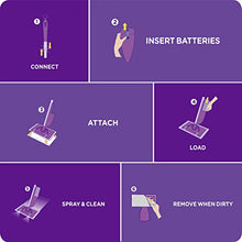 Load image into Gallery viewer, Swiffer WetJet Hardwood Floor Cleaner Spray Mop Pad Refill, Multi Surface, 24 Count

