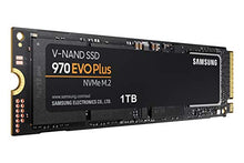 Load image into Gallery viewer, SAMSUNG 970 EVO Plus SSD 1TB, M.2 NVMe Interface Internal Solid State Hard Drive with V-NAND Technology for Gaming, Graphic Design, MZ-V7S1T0B/AM
