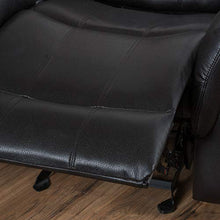 Load image into Gallery viewer, Christopher Knight Home Hawthorne Leather Glider Recliner Chair, Black Berry
