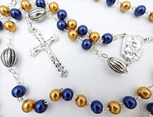 Load image into Gallery viewer, NOTRE DAME NCAA CATHOLIC ROSARY BEADS
