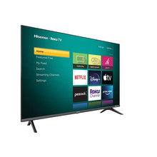 Load image into Gallery viewer, Hisense 32-Inch Class H4 Series LED Roku Smart TV with Google Assistant and Alexa Compatibility (32H4G, 2021 Model)
