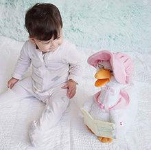 Load image into Gallery viewer, Cuddle Barn Mother Goose Animated Talking Musical Plush Toy, 14" Super Soft Cuddly Stuffed Animal Moves and Talks, Captivates Listeners by Reading 7 Classic Nursery Rhymes - Pink

