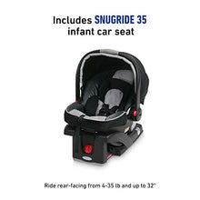 Load image into Gallery viewer, Graco FastAction Fold Jogger Travel System | Includes the FastAction Fold Jogging Stroller and SnugRide 35 Infant Car Seat, Gotham
