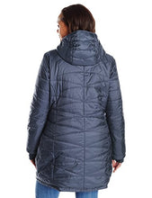 Load image into Gallery viewer, Columbia Women's Plus Mighty Lite Hooded Jacket, Nocturnal, 1X
