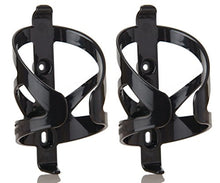 Load image into Gallery viewer, 50 Strong Bicycle Water Bottle Holder 2 Pack - Easy to Install Bike Cage - Made in USA (Black)
