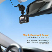 Load image into Gallery viewer, Vantrue N1 Pro Mini Dash Cam Full HD 1920x1080P Car Dash Camera 1.5 inch 160 Degree DashCam with Sony Night Vision Sensor, 24 Hours Parking Mode, Motion Sensor, Collision Detection, Support 256GB Max
