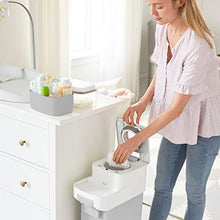 Load image into Gallery viewer, Skip Hop Diaper Pail with Dual Air-Lock, Premium Slim Design, Fits Standard Trash Bags, White
