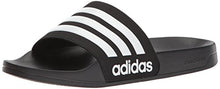 Load image into Gallery viewer, adidas Men's Adilette Shower Slides, Black/White/White, 13
