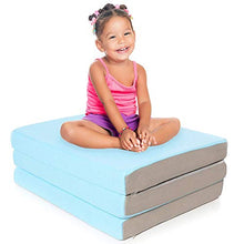 Load image into Gallery viewer, Milliard Toddler Nap Mat Tri Folding Mattress with Washable Cover (24 inches x 57 inches x 3 inches)
