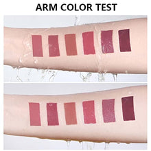 Load image into Gallery viewer, DAGEDA 6Pcs Wine Lip Tint, Matte Lipstick Lip Stain Set Long Lasting Waterproof Lip Stain Set, 6 Colors Velvety Liquid Wine Bottle Lip Gloss, Non-stick Cup Lip Makeup Gift Kit for Girls Women（B Set
