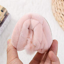 Load image into Gallery viewer, AyFUN Baby Girl's Bunny Slipper Warm House Shoes Pink US 5-6
