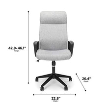 Load image into Gallery viewer, HON BASYX Attire Commercial-Grade Executive Chair, Grey
