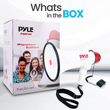 Load image into Gallery viewer, Pyle Megaphone Speaker PA Bullhorn
