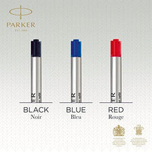 Load image into Gallery viewer, PARKER QUINKflow Ballpoint Pen Ink Refills, Medium Tip, Black, 3 Count
