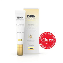 Load image into Gallery viewer, ISDIN K-Ox Under-Eye Brightening Cream for Puffiness and Dark Circles with Anti-Aging Benefits, Vitamin K and Hyaluronic Acid, visible results in 28 days of usage
