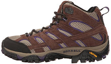 Load image into Gallery viewer, Merrell Women's Moab 2 Vent Mid Hiking Boot, Bracken/Purple, 7.5 M US
