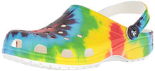 Load image into Gallery viewer, Crocs Classic Tie Dye Clog | Comfortable Slip On Water Shoes, Multi, 8 Women/6 Men
