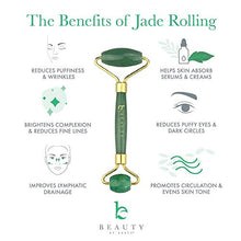 Load image into Gallery viewer, Jade Roller for Face - Face &amp; Neck Massager for Skin Care, Facial Roller to Press Serums, Cream and Oil Into Skin, Lymphatic Drainage Massager Skin Care Tool, Eye Massager and Neck Roller (1 Pack)
