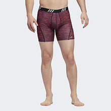 Load image into Gallery viewer, adidas Men's Sport Performance Mesh Boxer Brief Underwear (2-Pack), Active Maroon Conspire Onix, Small
